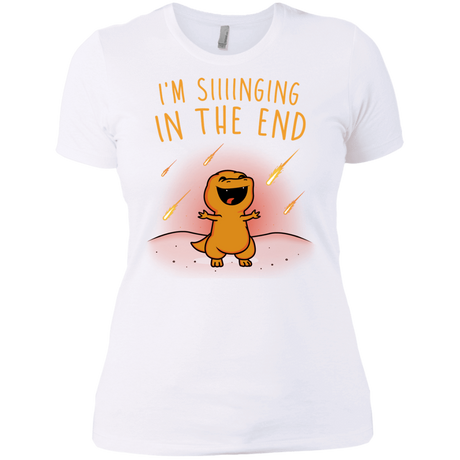 T-Shirts White / X-Small Singing in the End Women's Premium T-Shirt