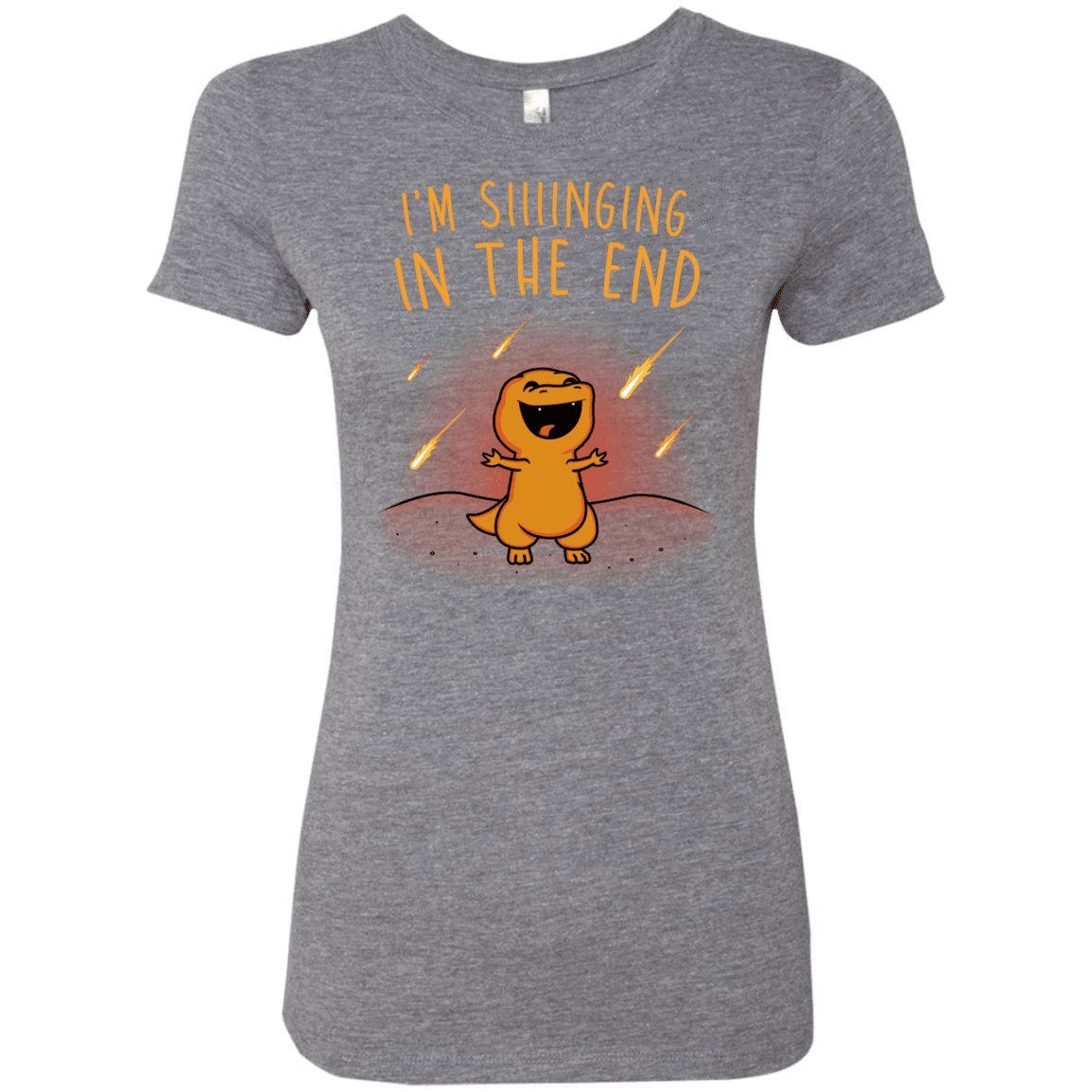 T-Shirts Premium Heather / S Singing in the End Women's Triblend T-Shirt
