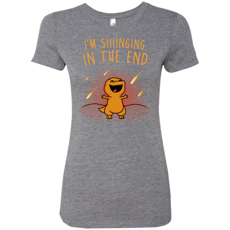 T-Shirts Premium Heather / S Singing in the End Women's Triblend T-Shirt