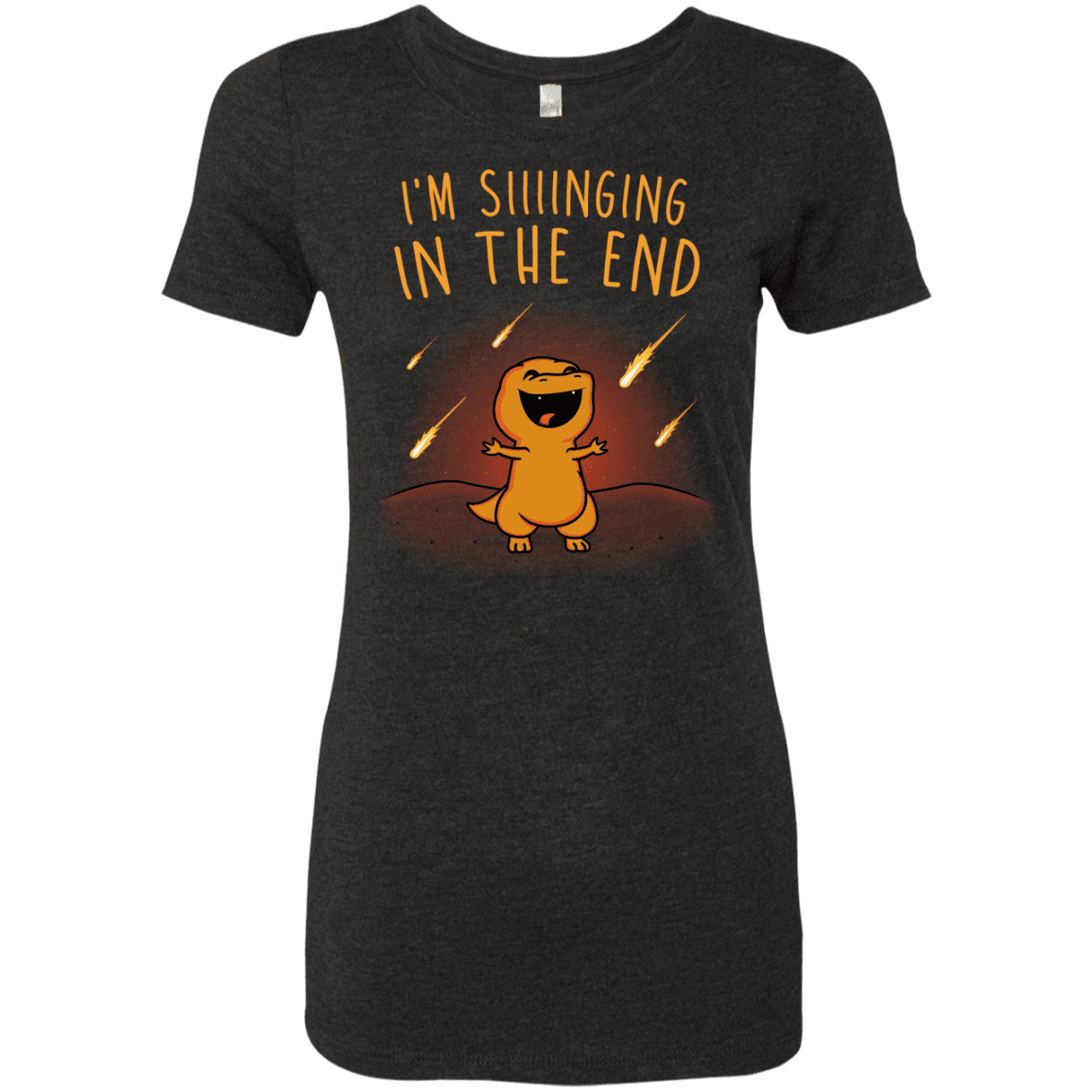 T-Shirts Vintage Black / S Singing in the End Women's Triblend T-Shirt