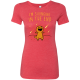 T-Shirts Vintage Red / S Singing in the End Women's Triblend T-Shirt