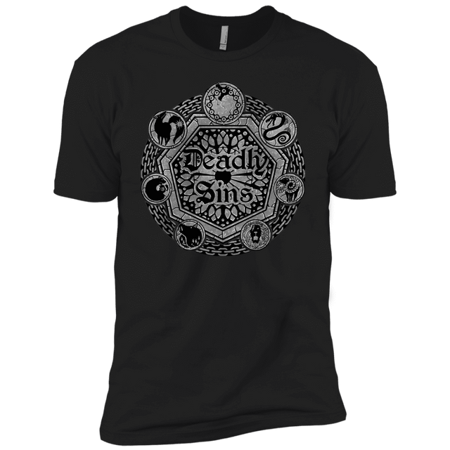T-Shirts Black / YXS Sins Shield Boys Premium T-Shirt