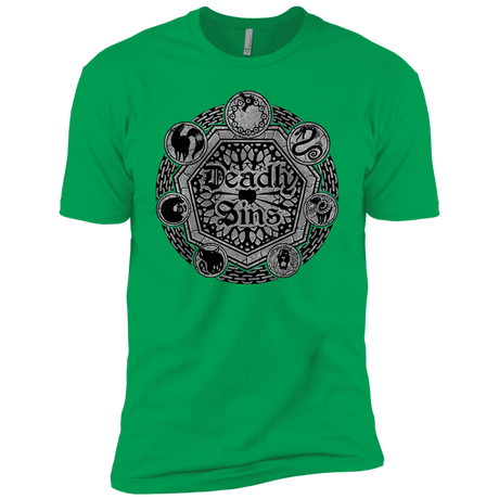 T-Shirts Kelly Green / YXS Sins Shield Boys Premium T-Shirt