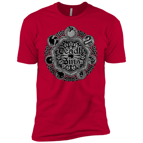 T-Shirts Red / YXS Sins Shield Boys Premium T-Shirt