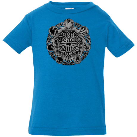 T-Shirts Cobalt / 6 Months Sins Shield Infant Premium T-Shirt