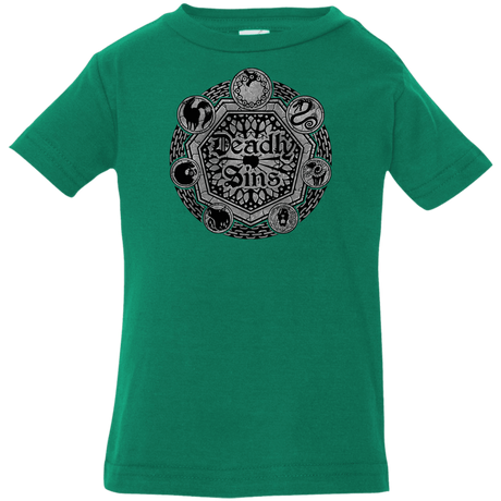 T-Shirts Kelly / 6 Months Sins Shield Infant Premium T-Shirt