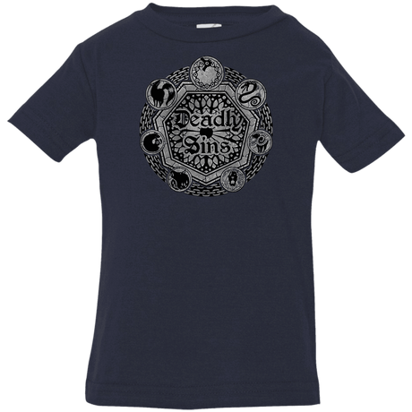 T-Shirts Navy / 6 Months Sins Shield Infant Premium T-Shirt