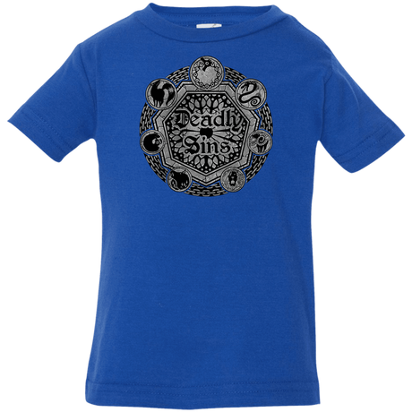 T-Shirts Royal / 6 Months Sins Shield Infant Premium T-Shirt