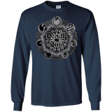 T-Shirts Navy / S Sins Shield Men's Long Sleeve T-Shirt