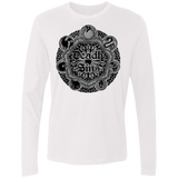 T-Shirts White / S Sins Shield Men's Premium Long Sleeve
