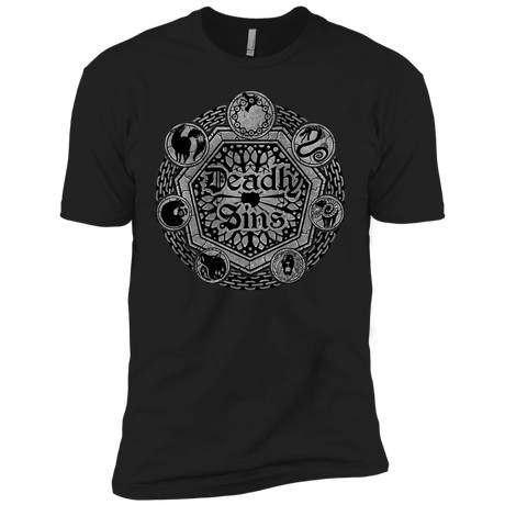 T-Shirts Black / X-Small Sins Shield Men's Premium T-Shirt