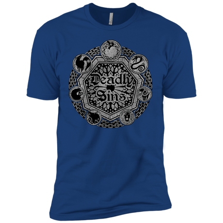T-Shirts Royal / X-Small Sins Shield Men's Premium T-Shirt