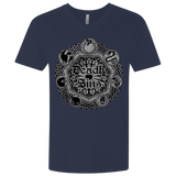 T-Shirts Midnight Navy / X-Small Sins Shield Men's Premium V-Neck