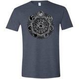 T-Shirts Heather Navy / S Sins Shield Men's Semi-Fitted Softstyle