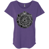 T-Shirts Purple Rush / X-Small Sins Shield Triblend Dolman Sleeve