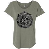 T-Shirts Venetian Grey / X-Small Sins Shield Triblend Dolman Sleeve