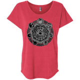 T-Shirts Vintage Red / X-Small Sins Shield Triblend Dolman Sleeve