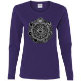 T-Shirts Purple / S Sins Shield Women's Long Sleeve T-Shirt