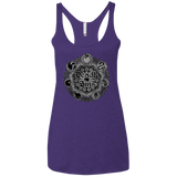 T-Shirts Purple Rush / X-Small Sins Shield Women's Triblend Racerback Tank