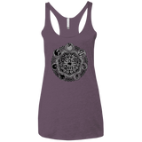 T-Shirts Vintage Purple / X-Small Sins Shield Women's Triblend Racerback Tank