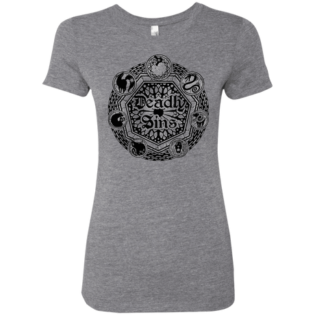 T-Shirts Premium Heather / S Sins Shield Women's Triblend T-Shirt
