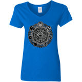 T-Shirts Royal / S Sins Shield Women's V-Neck T-Shirt