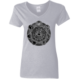 T-Shirts Sport Grey / S Sins Shield Women's V-Neck T-Shirt