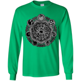 T-Shirts Irish Green / YS Sins Shield Youth Long Sleeve T-Shirt
