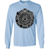 T-Shirts Light Blue / YS Sins Shield Youth Long Sleeve T-Shirt