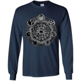 T-Shirts Navy / YS Sins Shield Youth Long Sleeve T-Shirt