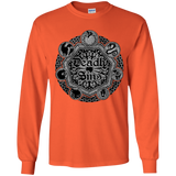 T-Shirts Orange / YS Sins Shield Youth Long Sleeve T-Shirt