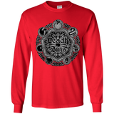 T-Shirts Red / YS Sins Shield Youth Long Sleeve T-Shirt
