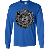 T-Shirts Royal / YS Sins Shield Youth Long Sleeve T-Shirt
