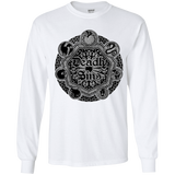 T-Shirts White / YS Sins Shield Youth Long Sleeve T-Shirt