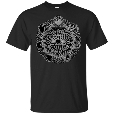 T-Shirts Black / YXS Sins Shield Youth T-Shirt