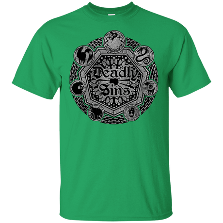 T-Shirts Irish Green / YXS Sins Shield Youth T-Shirt