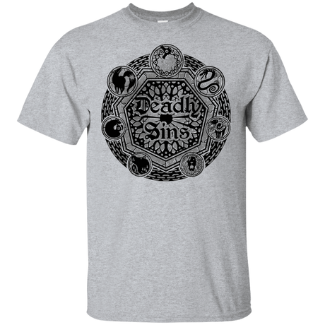 T-Shirts Sport Grey / YXS Sins Shield Youth T-Shirt