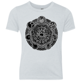 T-Shirts Heather White / YXS Sins Shield Youth Triblend T-Shirt