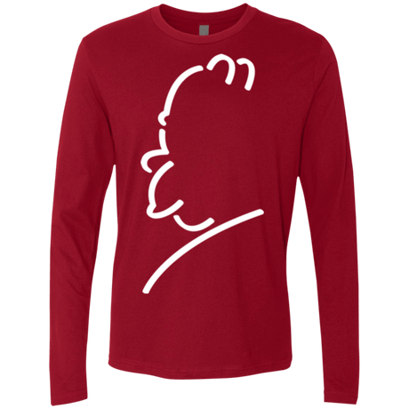T-Shirts Cardinal / Small Sir Alfred J Men's Premium Long Sleeve
