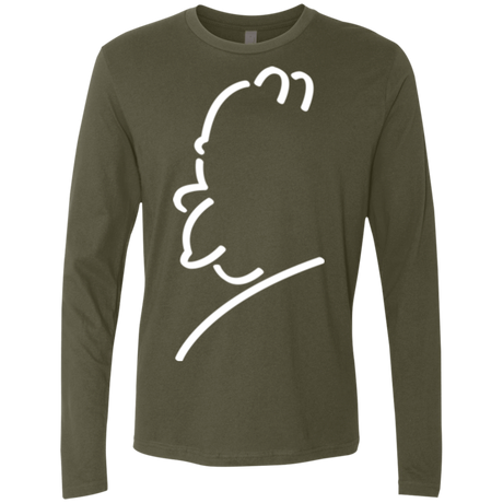 T-Shirts Military Green / Small Sir Alfred J Men's Premium Long Sleeve