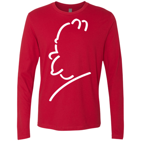 T-Shirts Red / Small Sir Alfred J Men's Premium Long Sleeve