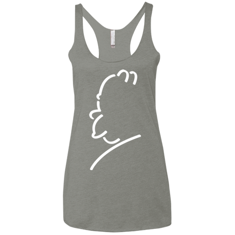 T-Shirts Venetian Grey / X-Small Sir Alfred J Women's Triblend Racerback Tank