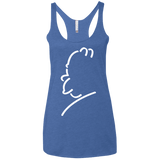 T-Shirts Vintage Royal / X-Small Sir Alfred J Women's Triblend Racerback Tank