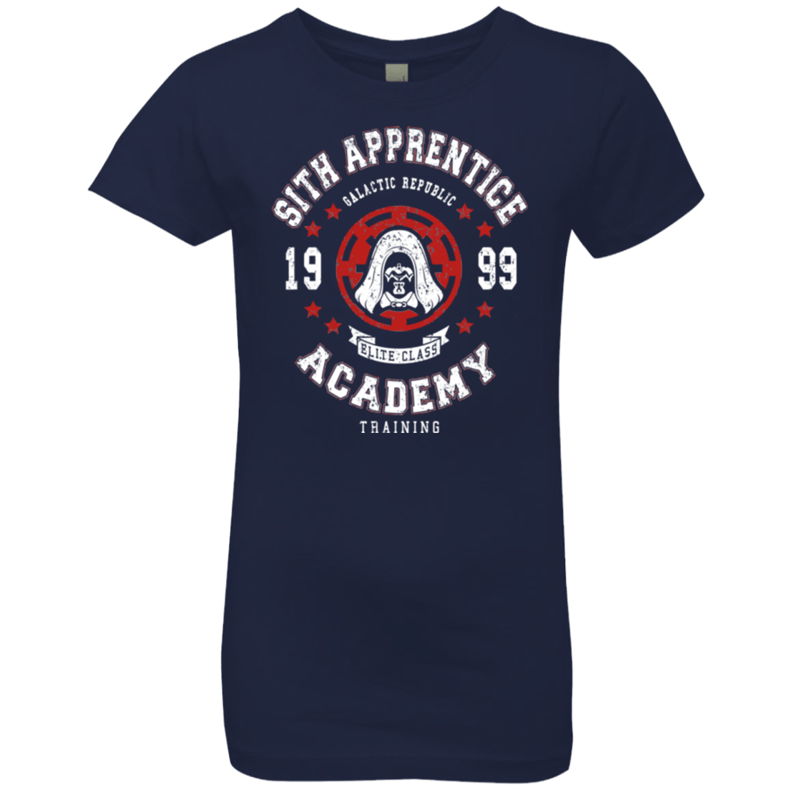 T-Shirts Midnight Navy / YXS Sith Appretince Academy 99 Girls Premium T-Shirt