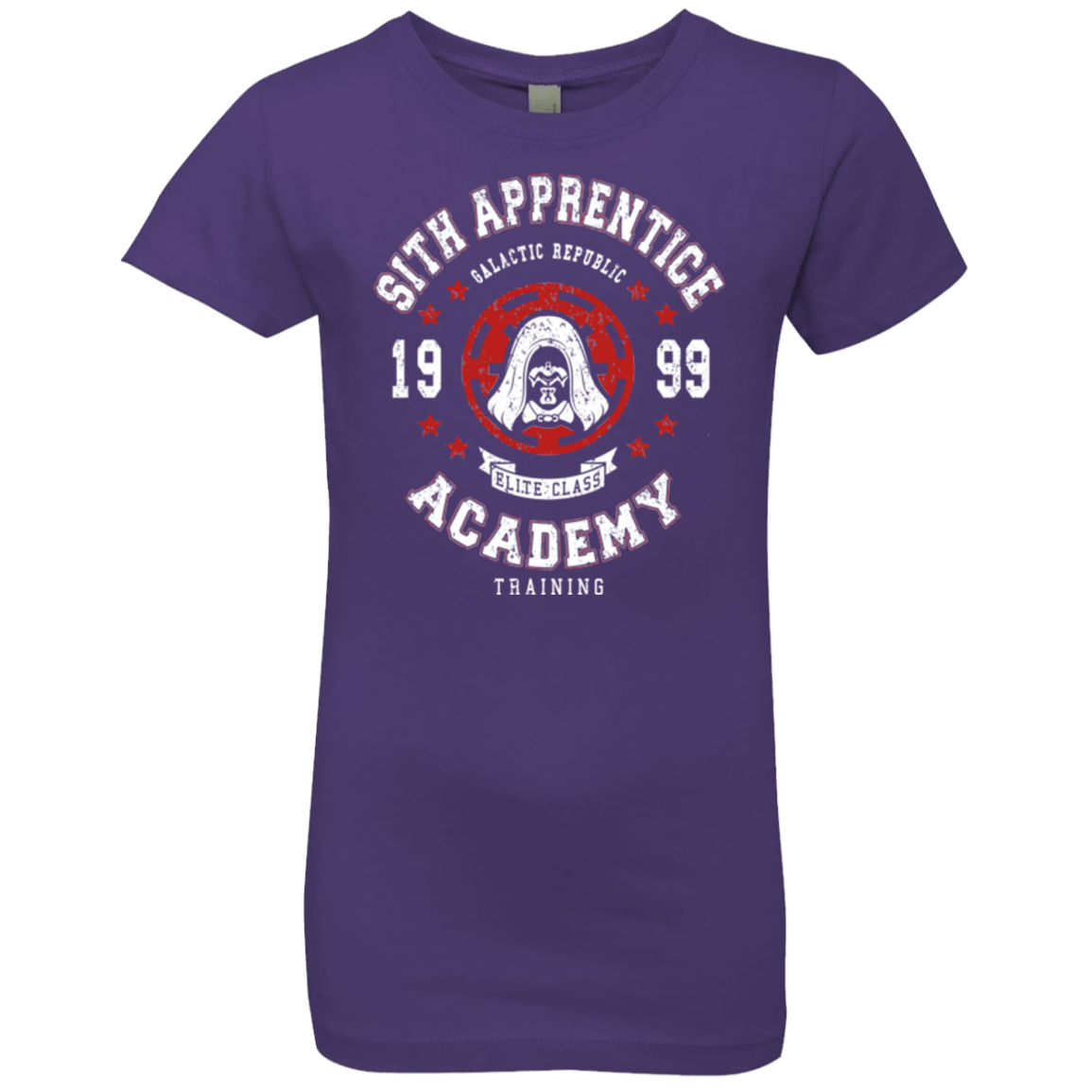 T-Shirts Purple Rush / YXS Sith Appretince Academy 99 Girls Premium T-Shirt