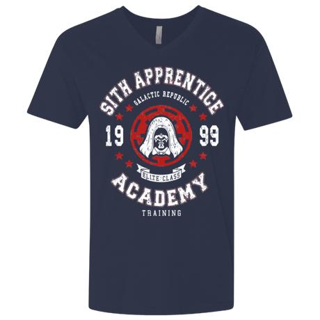T-Shirts Midnight Navy / X-Small Sith Appretince Academy 99 Men's Premium V-Neck