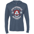 T-Shirts Indigo / X-Small Sith Appretince Academy 99 Triblend Long Sleeve Hoodie Tee