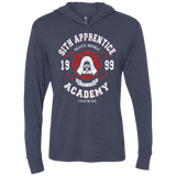T-Shirts Vintage Navy / X-Small Sith Appretince Academy 99 Triblend Long Sleeve Hoodie Tee