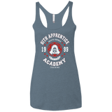 T-Shirts Indigo / X-Small Sith Appretince Academy 99 Women's Triblend Racerback Tank