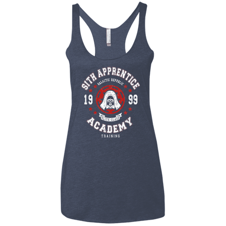 T-Shirts Vintage Navy / X-Small Sith Appretince Academy 99 Women's Triblend Racerback Tank